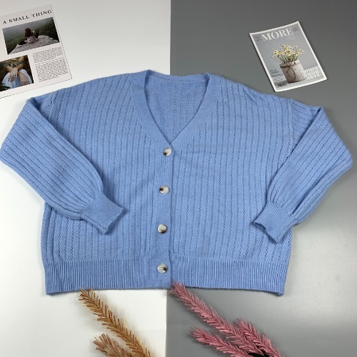 [Hàng Loại 1] Áo Khoác Cardigan Len Nữ Hàn Quốc Thiết Kế 5 Màu Đan Thủ Công Cao Cấp Dầy Dặn Kiểu Dáng Oversize
