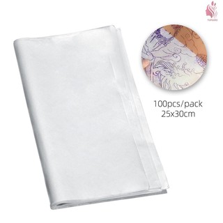 Set 100 tờ giấy than carbon dùng để vẽ hình xăm và gỗ chuyên dụng