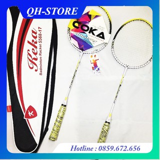 Bộ 2 vợt cầu lông coka cao cấp 5568 | vợt cầu lông coka