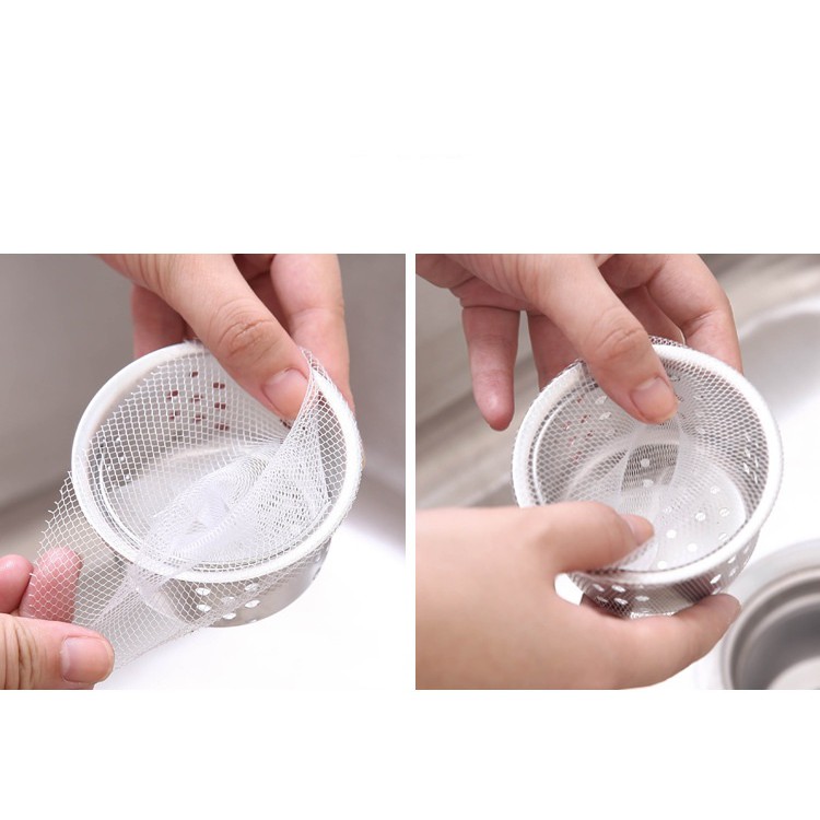 Set Từ 30 Đến 300 Túi Lưới Lọc Chặn Rác Bồn Rửa Bát, Chén KIỂU DÀI | BigBuy360 - bigbuy360.vn