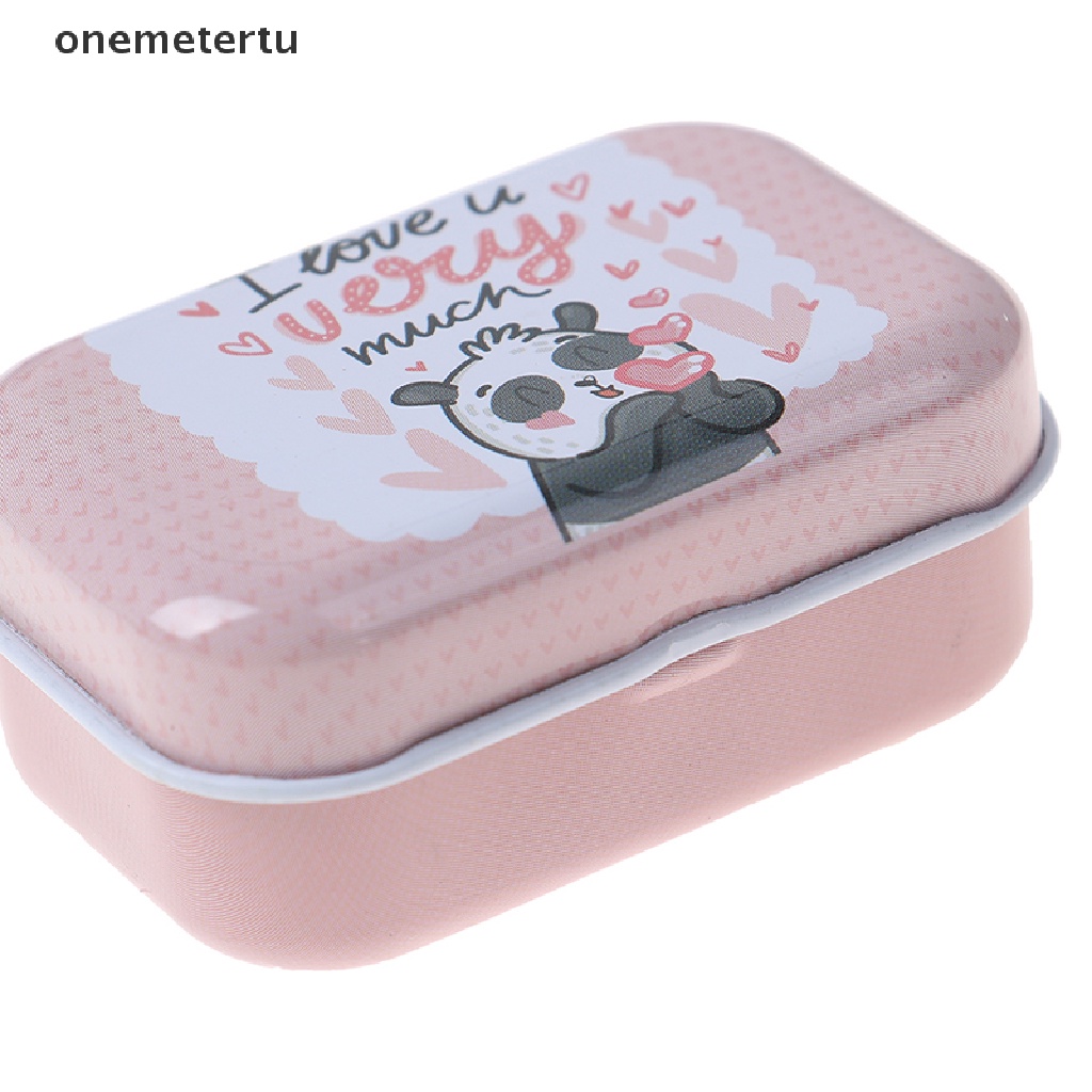 Hộp Thiếc Mini Đựng Trang Sức / Kẹo / Tiền Xu Tiện Dụng