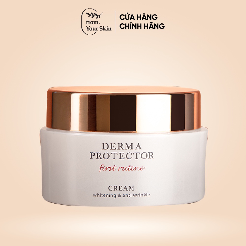 [Mã BMBAU50 giảm 7% đơn 99K] Kem Dưỡng Làm Sáng Da Chống Lão Hóa From Your Skin Derma Protector First Routine Cream 50ml