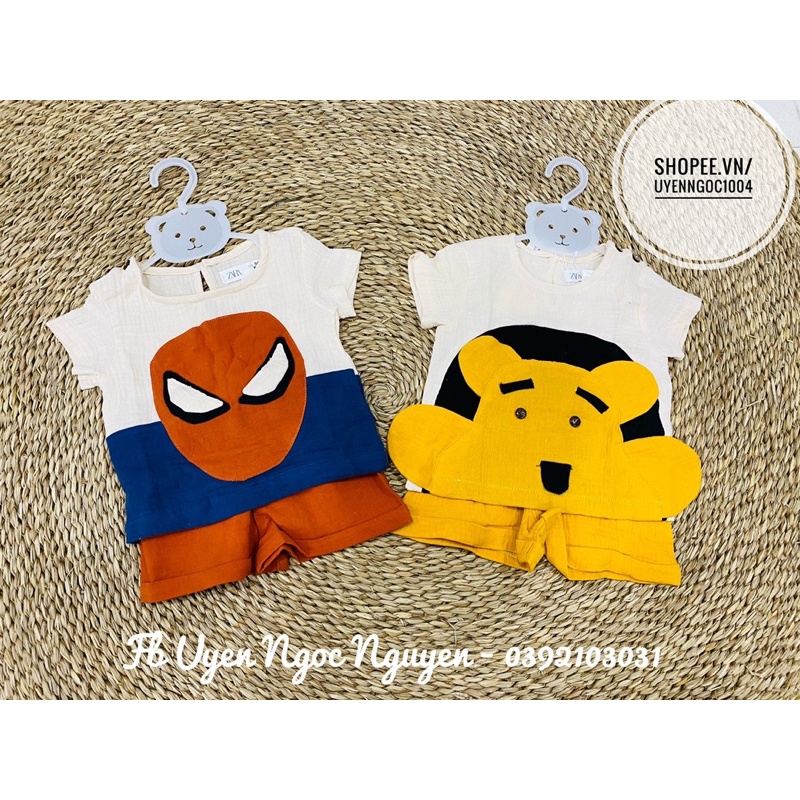 Bộ xô đũi mềm POOH - SPIDER MAN