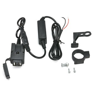 Bộ Sạc Usb Đôi 12V Dành Cho Xe Máy