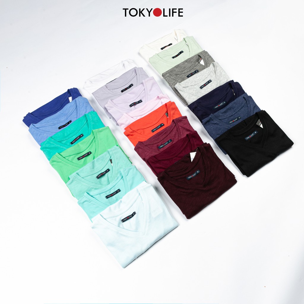 Áo T-Shirt Nữ TOKYOLIFE cổ tim G1/I9TSH500G | BigBuy360 - bigbuy360.vn