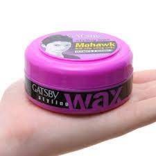 Sáp vuốt tóc nam Gatsby Styling Wax Ultimate Shaggy màu tím 75g bóng vừa siêu cứng giữ nếp siêu lâu dễ gội sạch thơm dịu