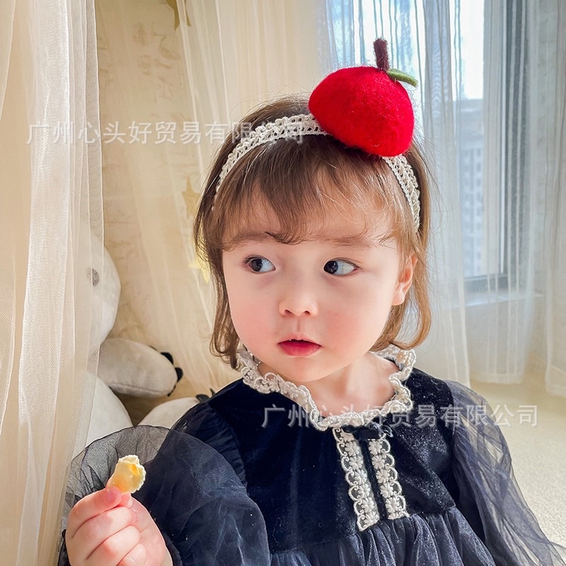 Băng đô hoa quả nổi siêu đáng yêu cho bé