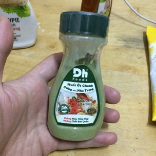 Chai Muối Ớt Chanh Gừng Nha Trang 120g