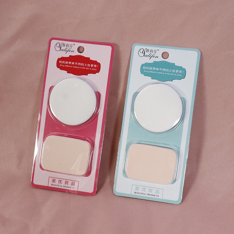 [Hàng mới về] Mút xốp trang điểm phấn sử dụng cả ướt và khô tiện lợi