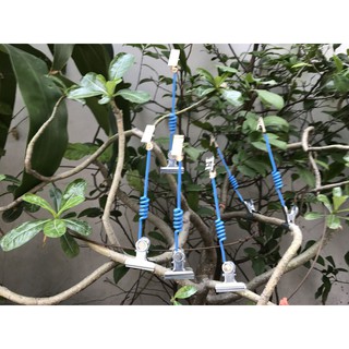 Kẹp lò xo quảng cáo giá rẻ, Kẹp lò xo 2 đầu, kẹp quảng cáo, kẹp lò xo, kẹp sale