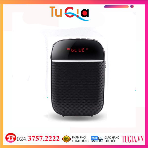 Máy Trợ Giảng Aporo T2 Có Dây Mini Đeo Người Có kết nối Bluetooth Khe cắm Thẻ nhớ g