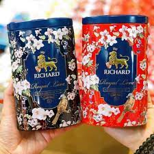 [Hàng Ngoại Có Tem Chống Giả]TRÀ ĐEN RICHARD ROYAL LOVE NGA HỘP THIẾC 80Gr