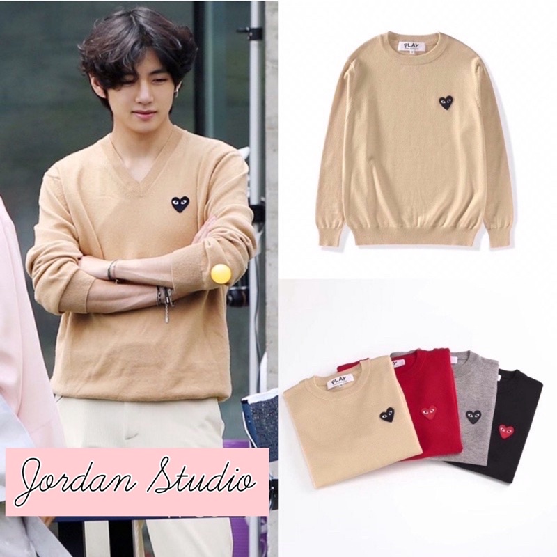 Áo sweater len Playheart giống Taehyung V BTS