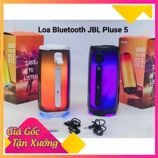 Loa bluetooth jbl pulse 5 đèn led full 360 độ theo nhạc, pin cực trâu hàng cao cấp