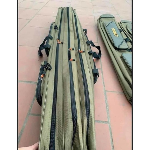 Bao đựng cần 90cm 1m2 1m3 1m4 1m5  3 ngăn yowago k thấm nước.túi đựng cần