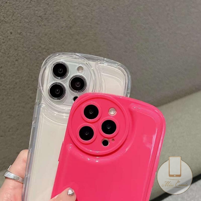 Ốp Điện Thoại Đệm Khí Chống Sốc Màu Trơn Đơn Giản Cho iPhone 7 8 6 6S Plus 11 13 12 Pro MAX XR X XS MAX SE 2020