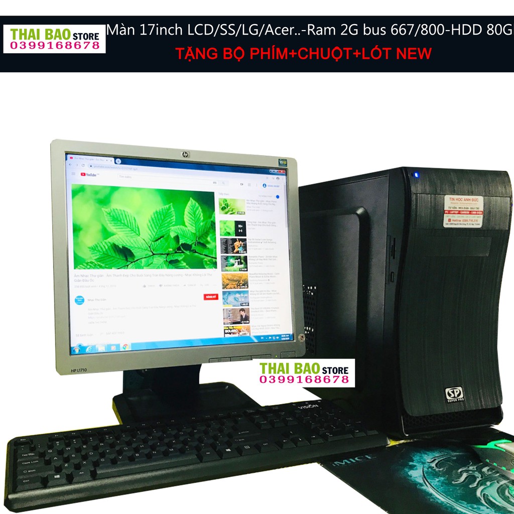 Bộ máy tính văn phòng TB1L17 - Màn hình 17inch + Tặng phím chuột MỚI | BigBuy360 - bigbuy360.vn