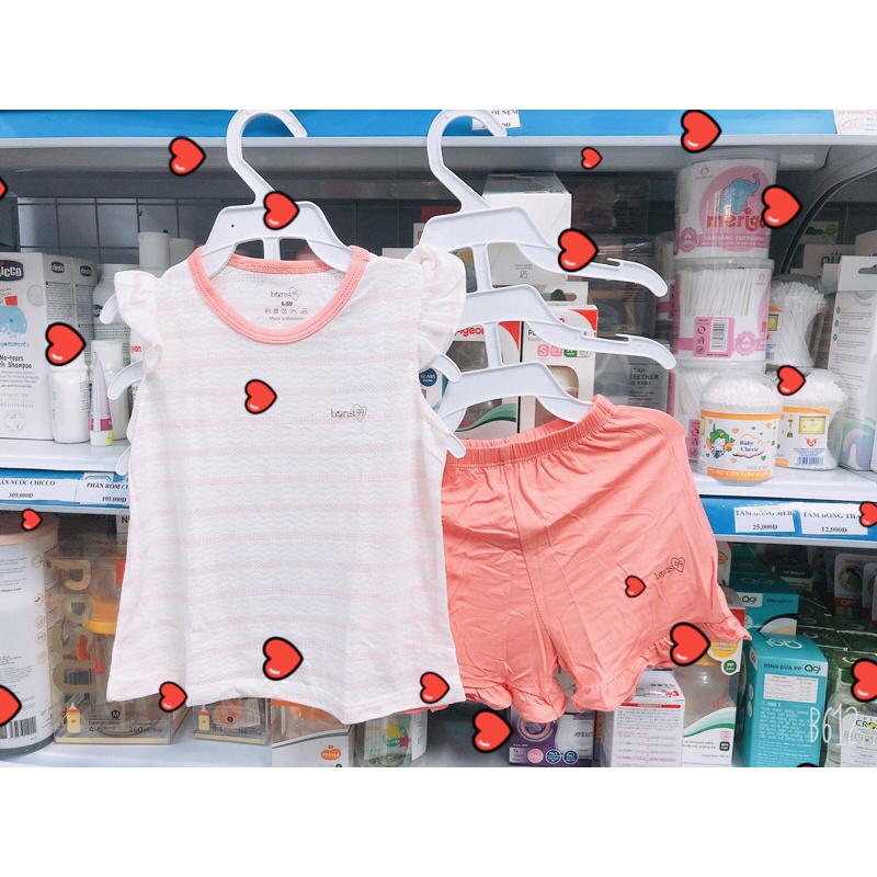 Bộ ngắn bamboo Bons99 vải thông hơi mát