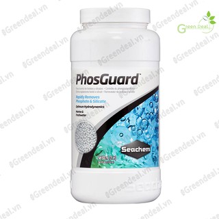 [Tem Sicavi] SEACHEM - PhosGuard (Hộp 250 ml) | Vật liệu lọc khử PO4 và kim loại nặng cho hồ cá biển, hồ cá thủy sinh