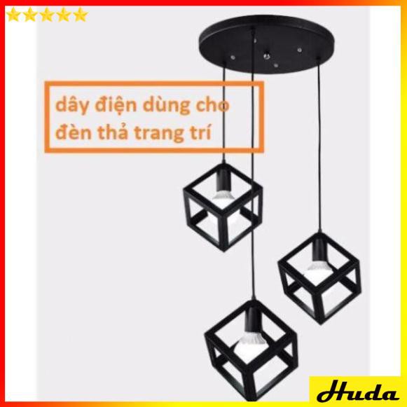 Dây Điện dùng cho Đèn Thả, dây đèn thả trang trí 2 x 0.5  DSG