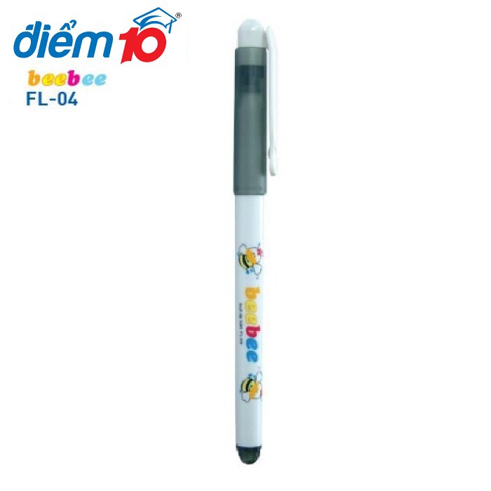 Hộp 10 cây bút lông kim BeBe 𝑻𝒉𝒊𝒆̂𝒏 𝑳𝒐𝒏𝒈 con Ong FL-04