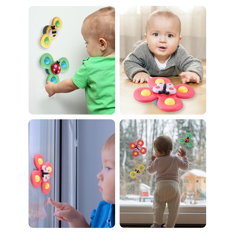 Đồ chơi con quay vui nhộn, con quay Spinner cho bé hình động vật dễ thương Master Kids