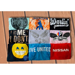 Combo 10 Áo thun Mỹ secondhand Unisex