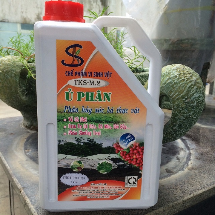Ủ PHÂN: Phân Hủy Xác Bã Thực Vật, Khử Mùi Hôi