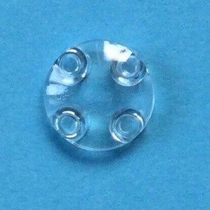 LEGO Đế Trượt 2x2 Tròn Màu Trắng Trong Suốt ID 4278412 54196