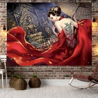 Tranh trang trí phòng xăm hình tattoo nghệ thuật