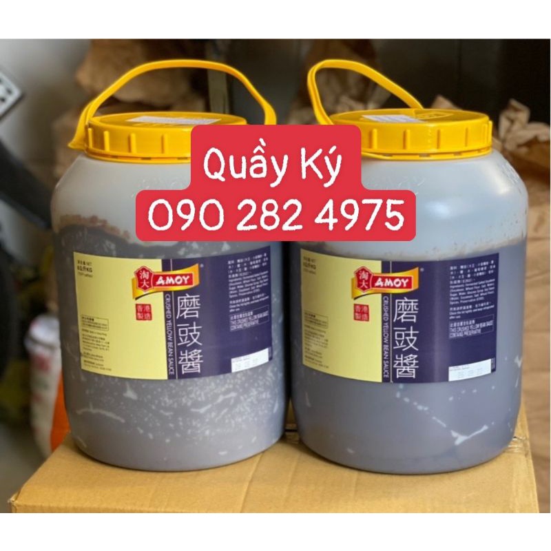 Tương xay hiệu Amoy- Crushed Yellow Bean Sauce 6kg