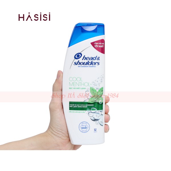 DẦU GỘI HEAD &amp; SHOULDERS COOL MENTHOL 180G