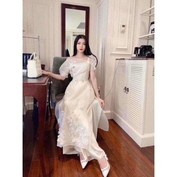 Áo dài thiết kế cao cấp 023 ÁO DÀI THANH PHONG