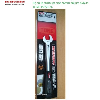 Bộ cờ lê chỉnh lực size 26mm dải lực 55N.m TONE TSP55-26