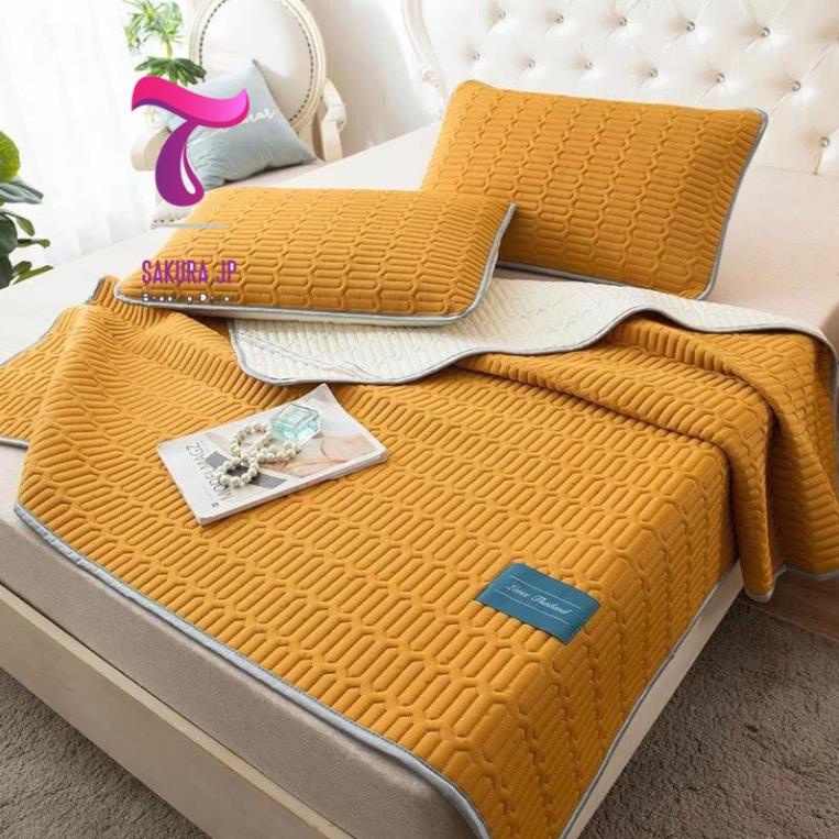 CHÍNH HÃNG-  Chiếu Điều Hòa Latex Mủ Cao Su Non Hàng Loại A  Chiếu Điều Hòa Cao Su Non Sakura JP Bedding Decor