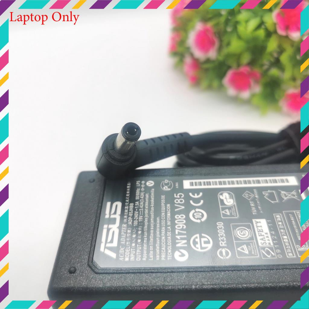 Sạc laptop Asus chính hãng (Zin) 19v-3.42a-65w chân thường 5.5mm x 2.5mm