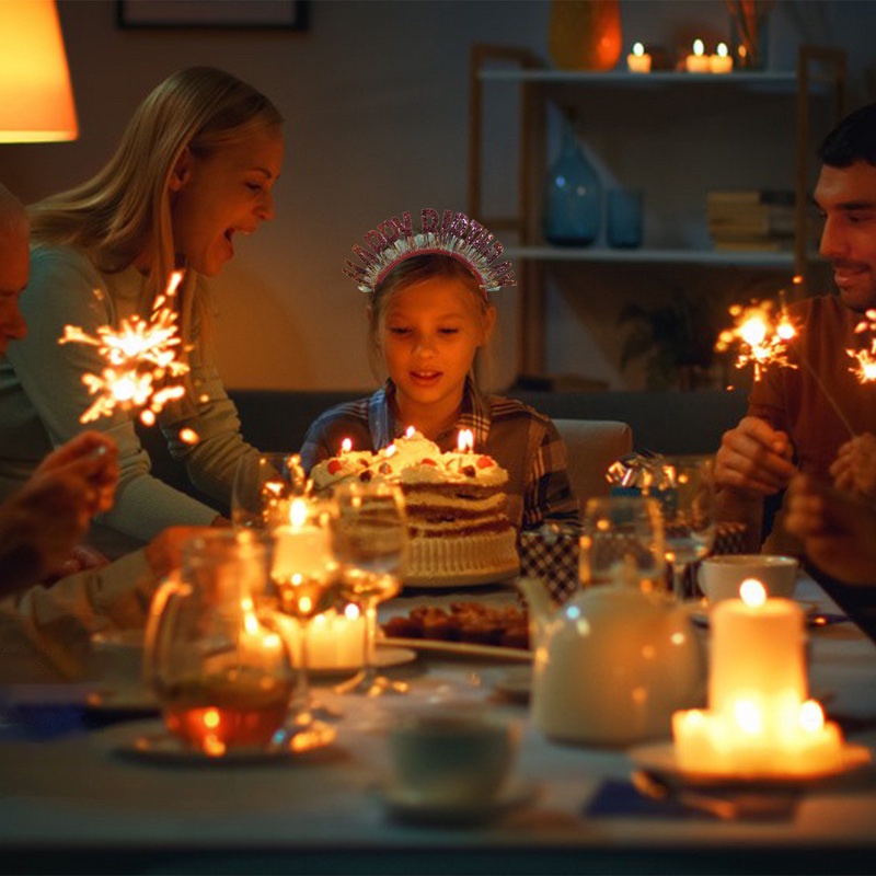 Băng Đô Chữ Happy Birthday Xinh Xắn Cho Nữ timetunnel