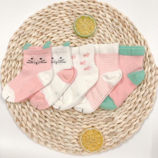 XẢ KHO  SET 5 TẤT CAO CỔ CHO BÉ