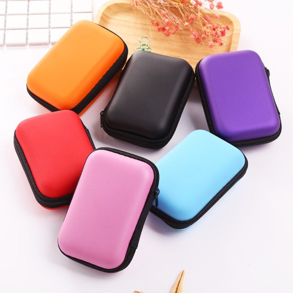 ❌BÁN SỈ📛 Hộp Đựng Tai Nghe Phụ Kiện Cỡ Lớn 8x12 CM Loại Đẹp 88213 Giang Phạm