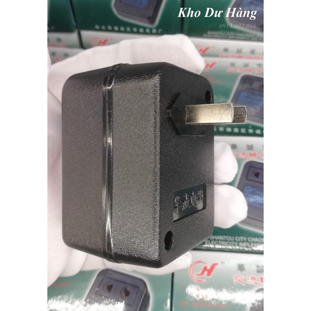 Bộ đổi nguồn 220 ra 110V dùng cho máy xông tinh dầu, đuổi muỗi, xạc pin điện thoại ....