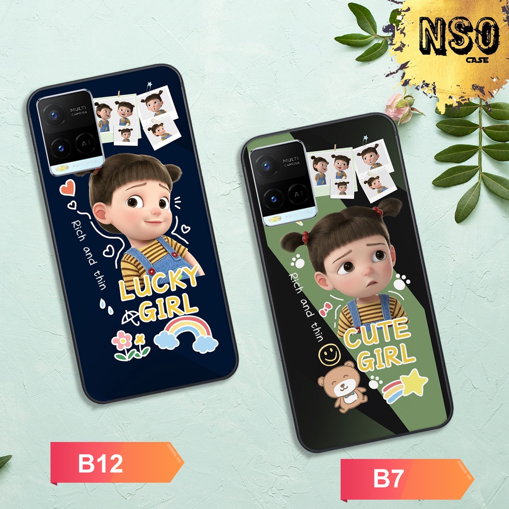[HÀNG MỚI HOT] Ốp Lưng Vivo Y21 - Y21s In Hình Girl Siêu Cute Đẹp