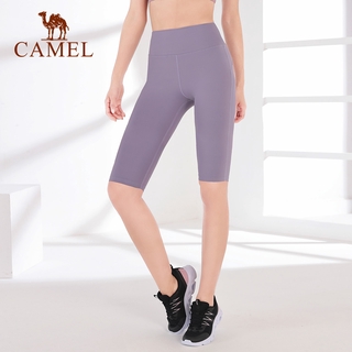  Quần thun CAMEL dài năm tấc mỏng ôm dáng phong cách đơn giản cho nữ