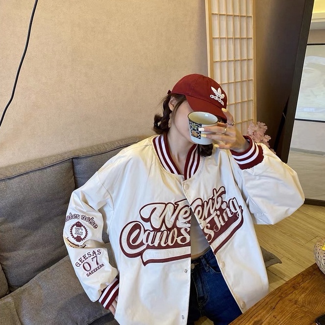 Áo khoác nam bomber nam nữ Went dáng varsity vải nỉ cotton 2 lớp phong cách ulzzang MB017