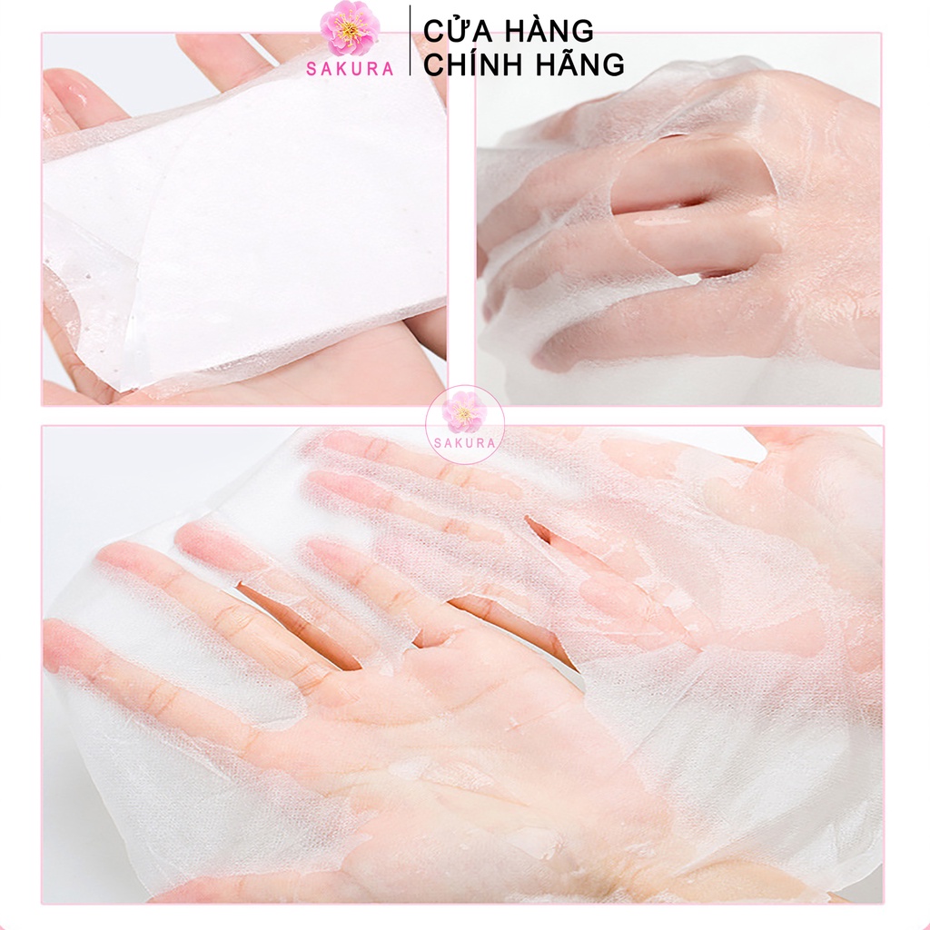 Mặt nạ giấy trắng da sữa chua heo IMAGES cấp ẩm thải độc kiểm soát dầu mụn nội địa trung SAKURA 25ml