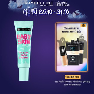 Kem lót mịn da che khuyết điểm Maybelline New York Baby Skin Pore Eraser Primer 22ml