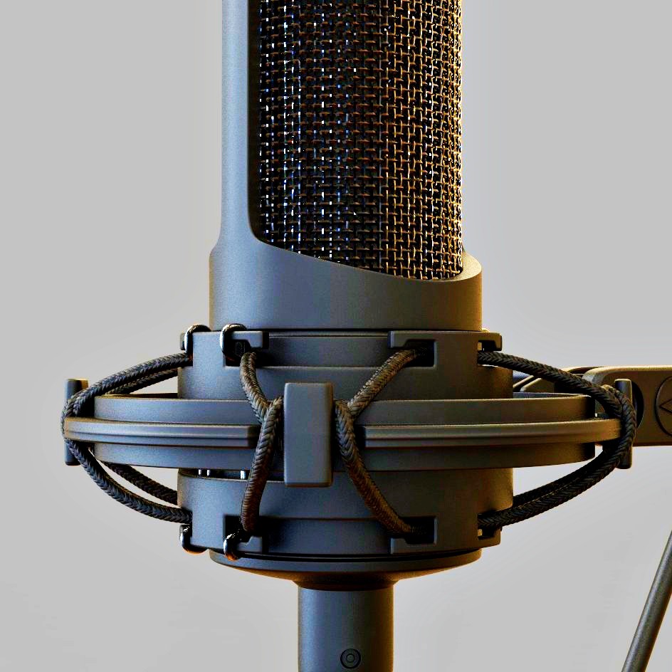 Shock Mount cho Micro Audio Technica AT2020, AT2035, AT2050