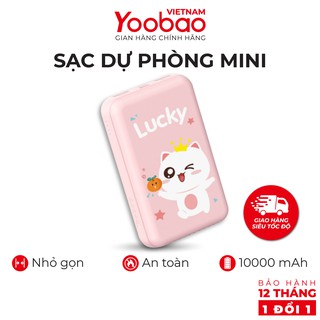 Sạc dự phòng Yoobao mini P10W 10000mAh