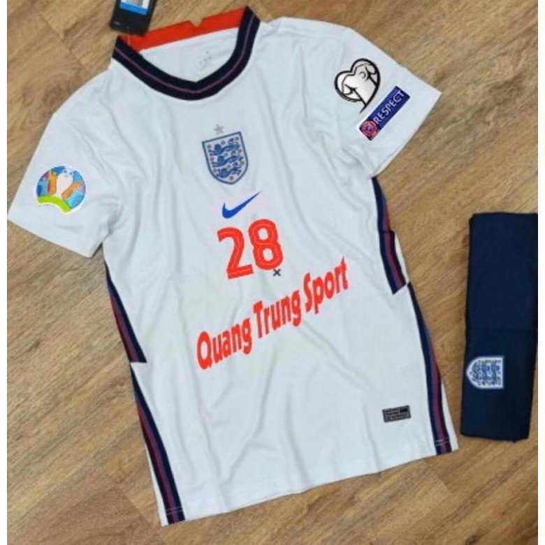 Áo Bóng Đá Tuyển Anh Sân Nhà Sân Khách 2021 - Áo Đá Banh Hàng Thái Đẹp