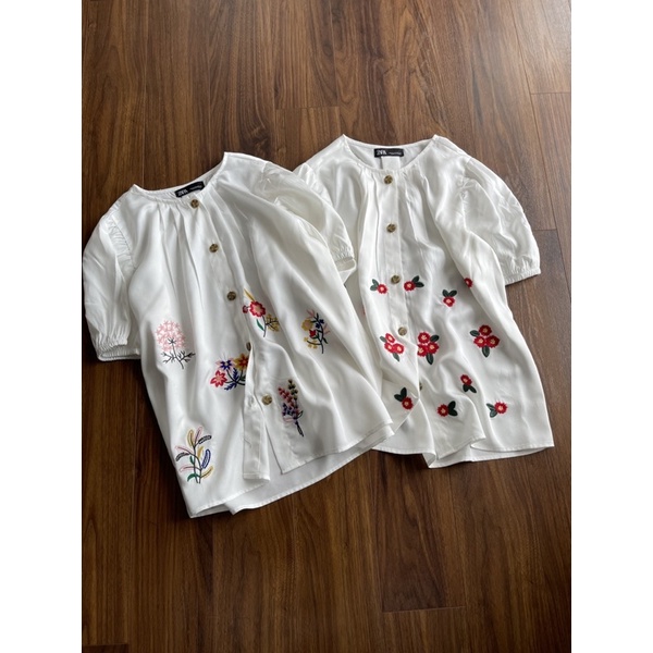 ✅Freeship✅Áo nữ thêu hoa đẹp. Hình thật shop chụp