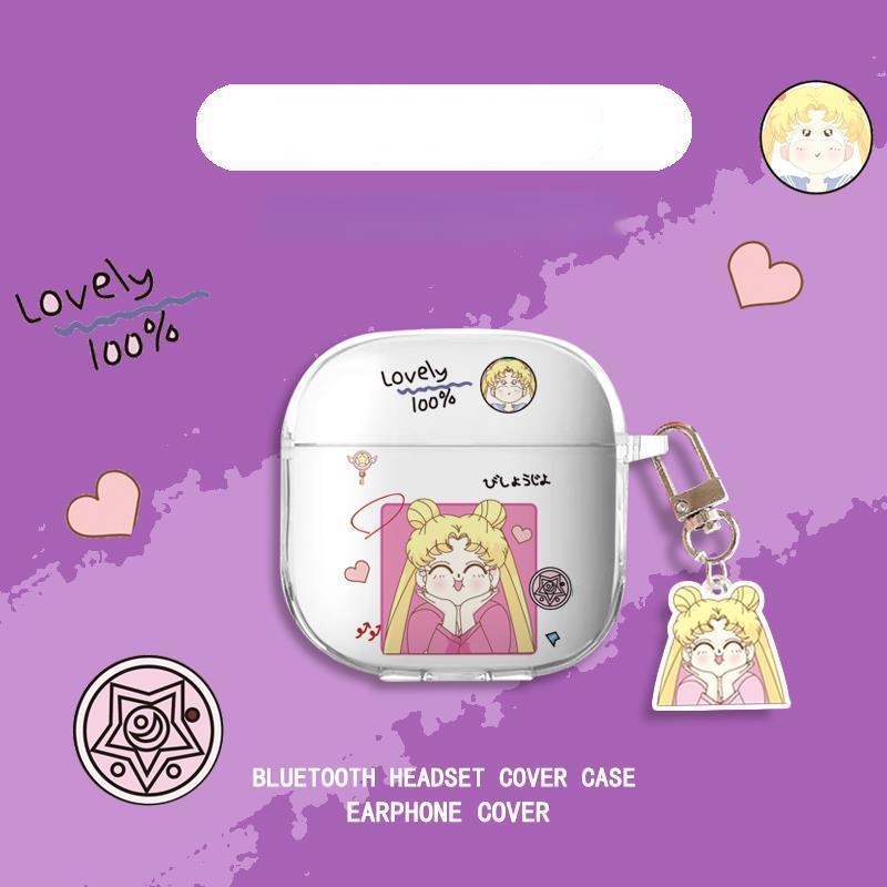 Vỏ Bảo Vệ Hộp Sạc Tai Nghe Airpods Hình Cá Mập Đen  stardale & Phi Hành Gia Độc Đáo